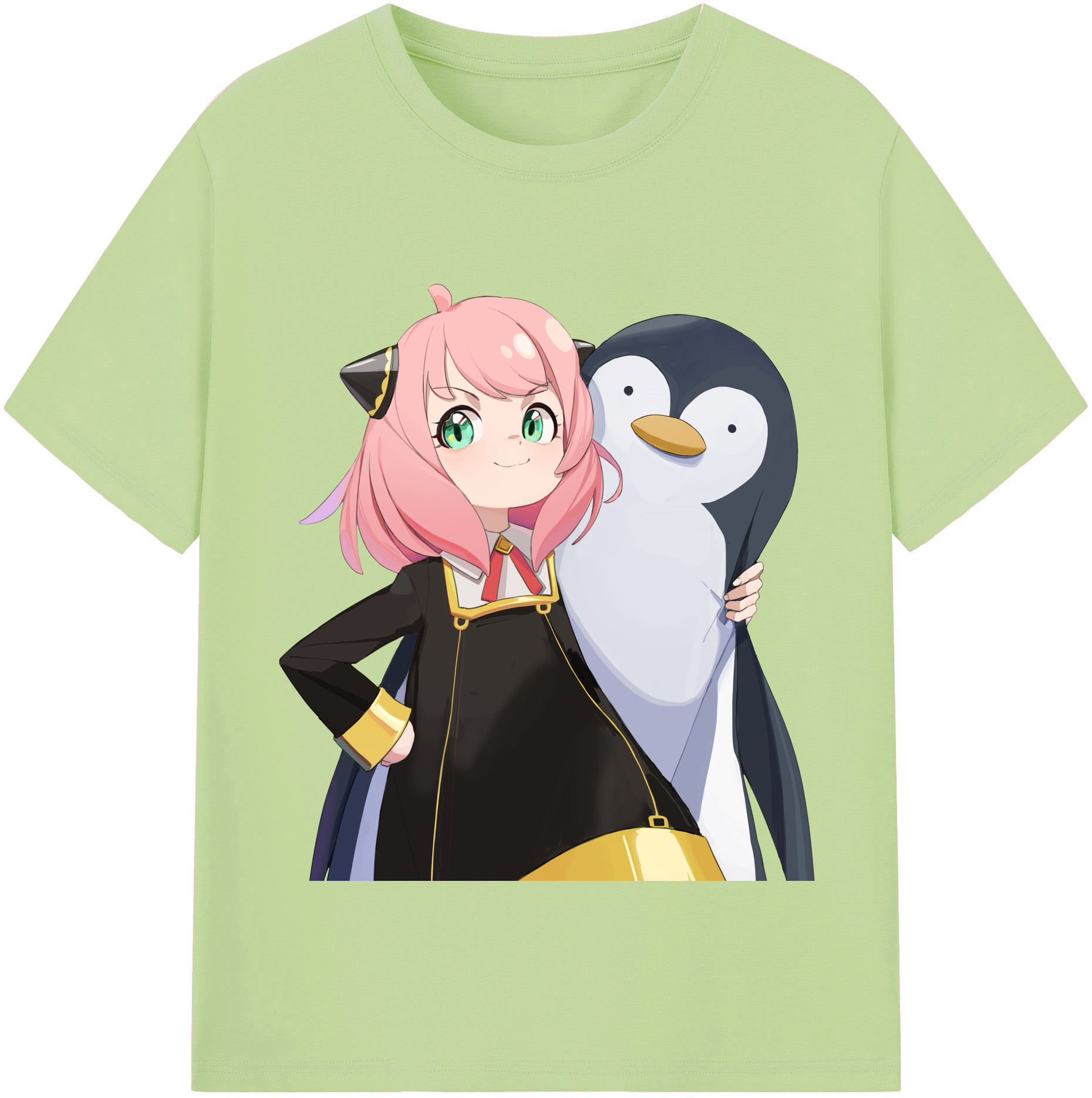（画像用） SPY×FAMILY间谍家家酒 綿100％半袖Tシャツ（フロントプリント）